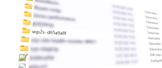 Dateien im Plugin-Ordner eines gehackten WordPress-Systems gehacktes WordPress-System Dateien