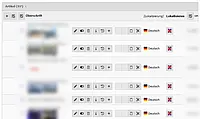 Ausgewählte Tabelle - hier News