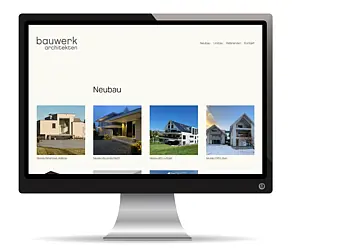 WordPress-Site Desktop Architekt Schweiz
