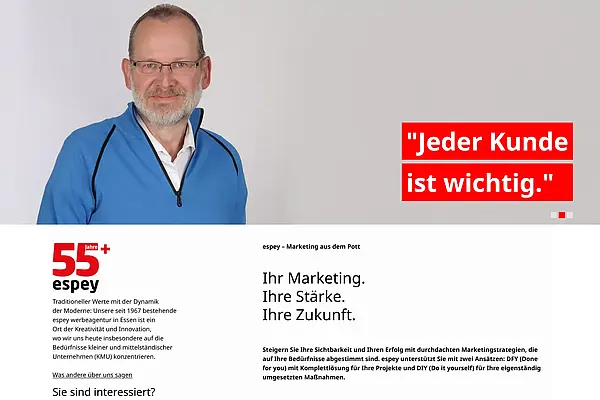 Werbeagentur: neue TYPO3-Webseite Werbeagentur: neue TYPO3-Webseite