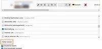 TYPO3-Tabellen Felder auswählen bis TYPO3 10