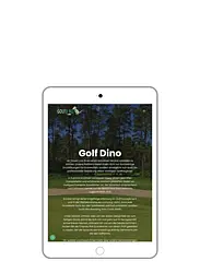 Tablet-Version der WordPress-Seite GolfDino