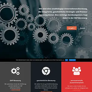 Wordpress-Webseite der Fa. ECH-Consulting in Hamburg Wordpress-Homepage der Fa. ECH-Consulting in Hamburg