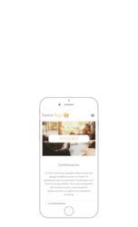 Wordpress-Seite eines Hamburger Vermittlers von Baufinanzierungen - mobile Version