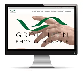 Desktopversion der WordPress-Website Groeliken