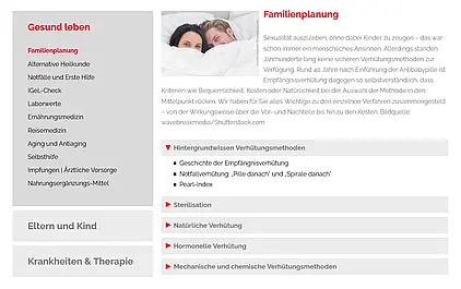 Health topics from Apotheken.de