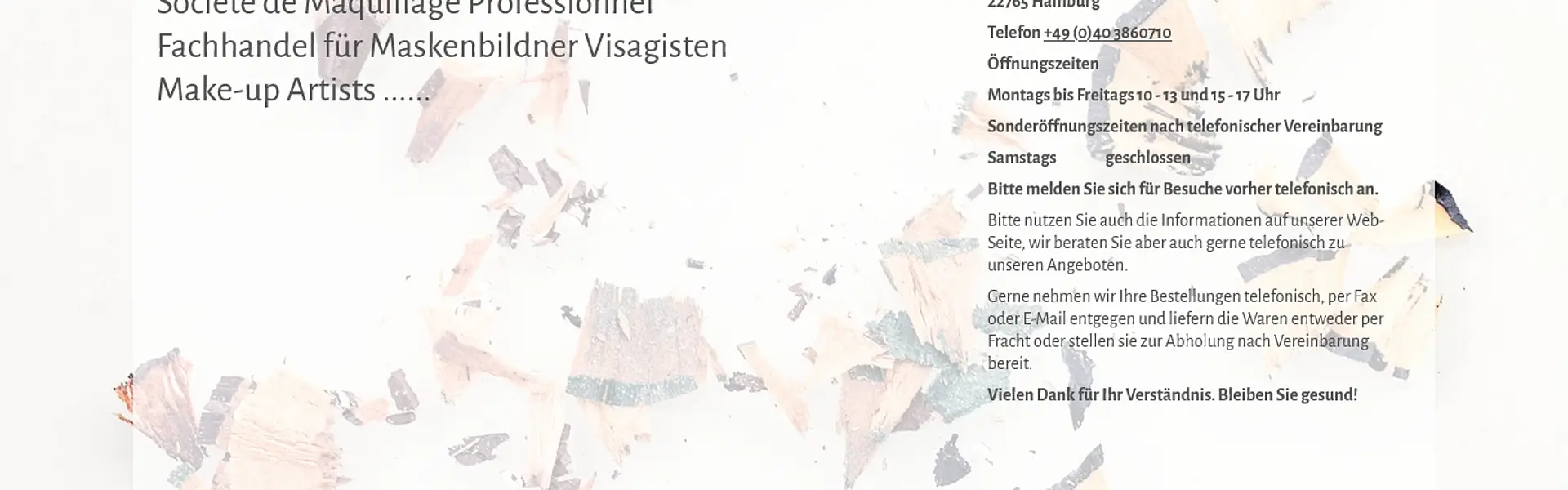 Diese Webseite erstellte ich 2017 Header Background