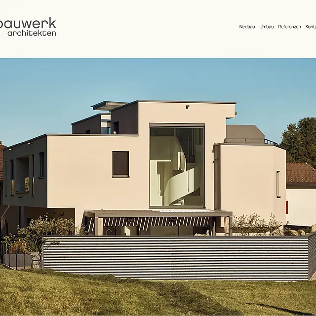 Architekt: Bauwerk... Diese TYPO3- und Wordpress-Webseiten (und weitere) habe ich...