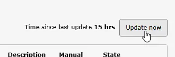 Update extension list